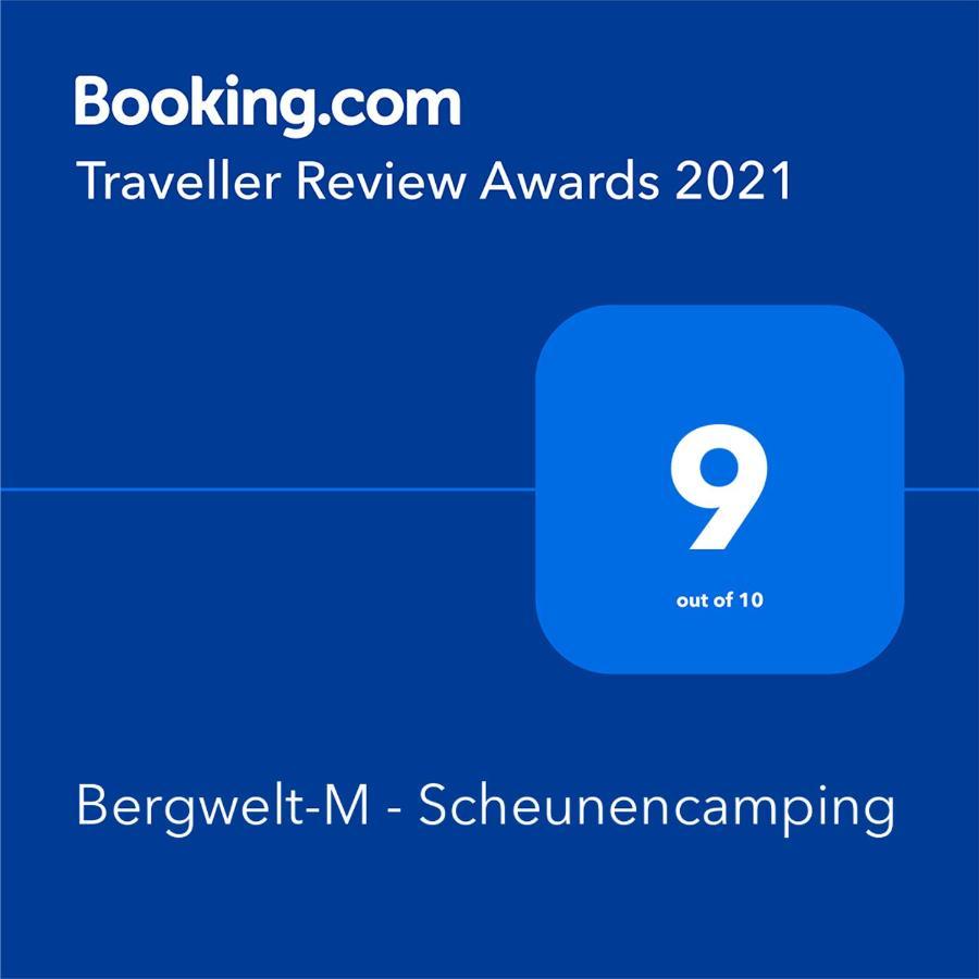 Bergwelt-M - Scheunencamping Schroecken Exterior photo