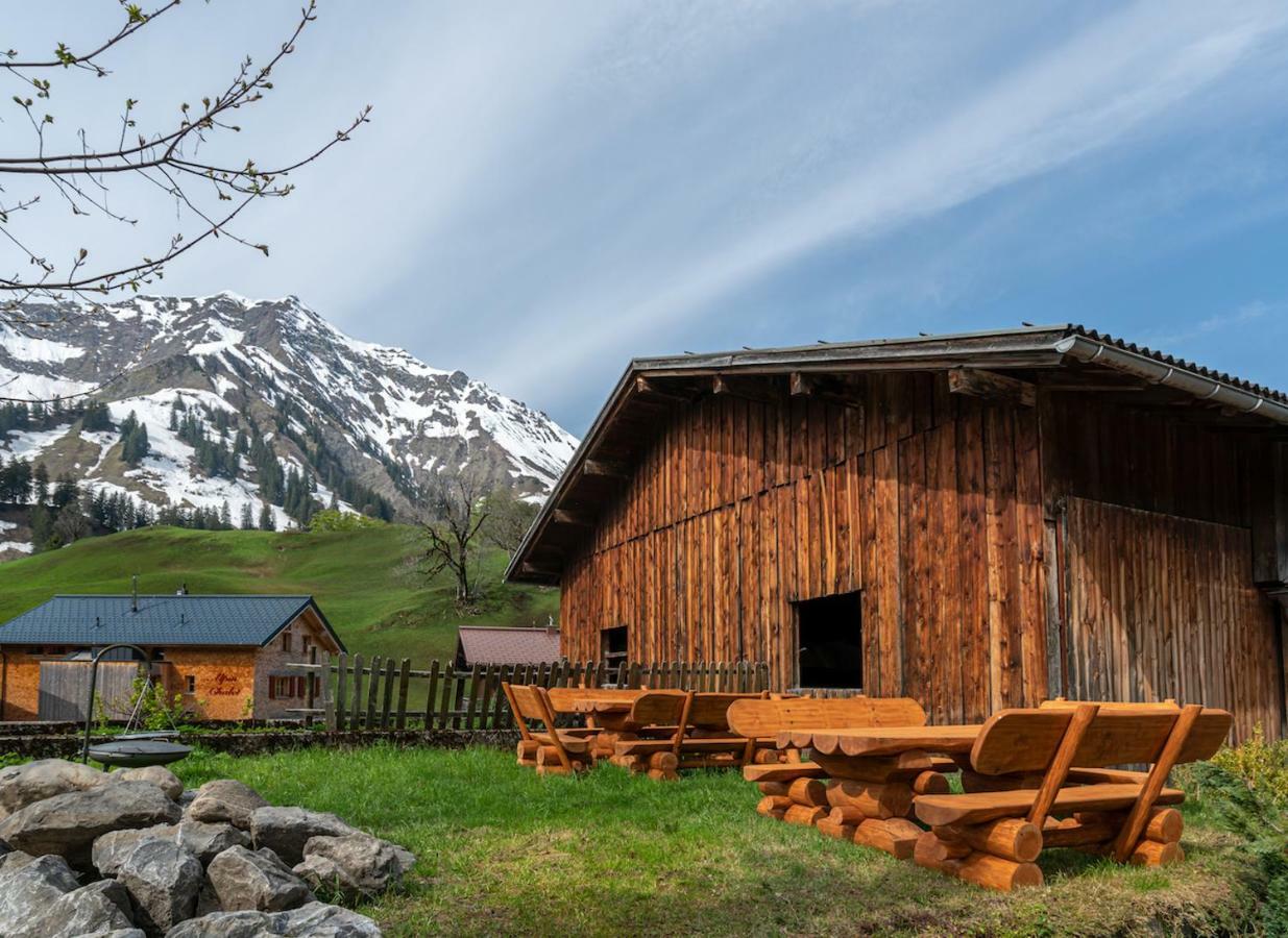 Bergwelt-M - Scheunencamping Schroecken Exterior photo